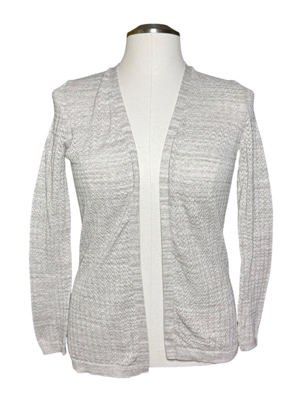 L.L. Bean Bayshore Open Front Knit Fall Cardigan